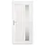 Produktbild 5 för Ytterdörr vit 98x208 cm PVC