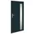 Produktbild 2 för Ytterdörr antracit 108x208 cm PVC