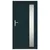 Produktbild 3 för Ytterdörr antracit 108x208 cm PVC