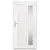 Produktbild 5 för Ytterdörr antracit 98x200 cm PVC