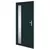 Produktbild 2 för Ytterdörr antracit 98x208 cm PVC