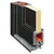 Produktbild 6 för Ytterdörr antracit 98x208 cm PVC