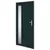 Produktbild 2 för Ytterdörr antracit 108x208 cm PVC
