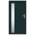 Produktbild 3 för Ytterdörr antracit 108x208 cm PVC