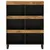 Produktbild 3 för Sidoskåp 85x33x107 cm massivt mangoträ