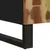 Produktbild 7 för Skänk med 2 dörrar 90x33x75 cm massivt återvunnet trä