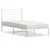 Produktbild 2 för Sängram med huvudgavel metall vit 107x203 cm