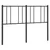 Produktbild 4 för Huvudgavel metall svart 135 cm