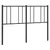 Produktbild 4 för Huvudgavel metall svart 150 cm