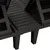 Produktbild 9 för Solsäng dubbel svart 155x138x83 cm polypropylen