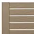 Produktbild 8 för Dubbel solsäng ljusbrun 155x138x83 cm polypropylen