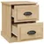 Produktbild 7 för Sängbord 2 st sonoma-ek 39x39x47,5 cm konstruerat trä