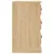Produktbild 8 för Sängbord sonoma-ek 39x39x67 cm konstruerat trä