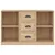 Produktbild 4 för Skänk sonoma-ek 104,5x35,5x67,5 cm konstruerat trä