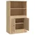 Produktbild 8 för Skåp sonoma-ek 60x35,5x103,5 cm konstruerat trä