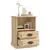 Produktbild 5 för Sängbord sonoma-ek 43x36x60 cm