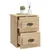 Produktbild 6 för Väggmonterade sängbord 2 st sonoma-ek 41,5x36x53cm