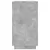 Produktbild 6 för Skänk betonggrå 80x34x75 cm konstruerat trä