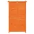 Produktbild 4 för Trädgårdsbod brun 83x57x140 cm massiv furu