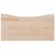 Produktbild 4 för Skrivbordsskiva vit 110x60x2,5 cm massiv furu