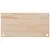 Produktbild 4 för Skrivbordsskiva vit 110x55x2,5 cm massiv furu