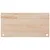 Produktbild 4 för Skrivbordsskiva vit 110x60x2,5 cm massiv furu