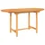 Produktbild 2 för Utdragbart trädgårdsbord 110-160x80x75 cm massiv teak