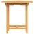 Produktbild 6 för Utdragbart trädgårdsbord 110-160x80x75 cm massiv teak