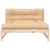 Produktbild 4 för Mittensoffa 120x80 cm massiv furu