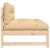 Produktbild 5 för Mittensoffa 120x80 cm massiv furu