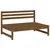 Produktbild 3 för Mittensoffa honungsbrun 120x80 cm massiv furu