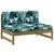 Produktbild 2 för Mittensoffa 120x80 cm impregnerad furu
