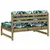 Produktbild 6 för Mittensoffa 120x80 cm impregnerad furu