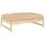 Produktbild 2 för Fotpall för trädgården 120x80 cm massiv furu