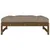 Produktbild 4 för Fotpall för trädgården honungsbrun 120x80 cm massiv furu
