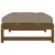 Produktbild 5 för Fotpall för trädgården honungsbrun 120x80 cm massiv furu