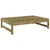 Produktbild 3 för Fotpall för trädgården 120x80 cm massiv furu