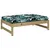 Produktbild 6 för Fotpall för trädgården 120x80 cm massiv furu