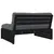 Produktbild 6 för Mittensoffa svart 120x80 cm massiv furu