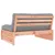Produktbild 6 för Mittensoffa 120x80 cm massivt douglasträ