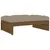 Produktbild 2 för Fotpall för trädgården honungsbrun 120x80 cm massiv furu