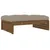 Produktbild 6 för Fotpall för trädgården honungsbrun 120x80 cm massiv furu
