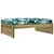 Produktbild 6 för Fotpall för trädgården 120x80 cm massiv furu