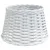 Produktbild 2 för Taklampskärm vit Ø38x23 cm korgmaterial