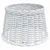 Produktbild 2 för Taklampskärm vit Ø45x28 cm korgmaterial