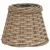 Produktbild 2 för Taklampskärm brun Ø15x12 cm korgmaterial
