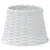 Produktbild 2 för Lampskärm vit Ø25x17 cm korgmaterial