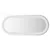 Produktbild 2 för Badrumsspegel LED 60x25 cm oval