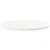 Produktbild 3 för Bordsskiva vit 40x30x2,5 cm oval massiv furu