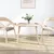 Produktbild 2 för Bordsskiva 90x45x2,5 cm oval massiv furu